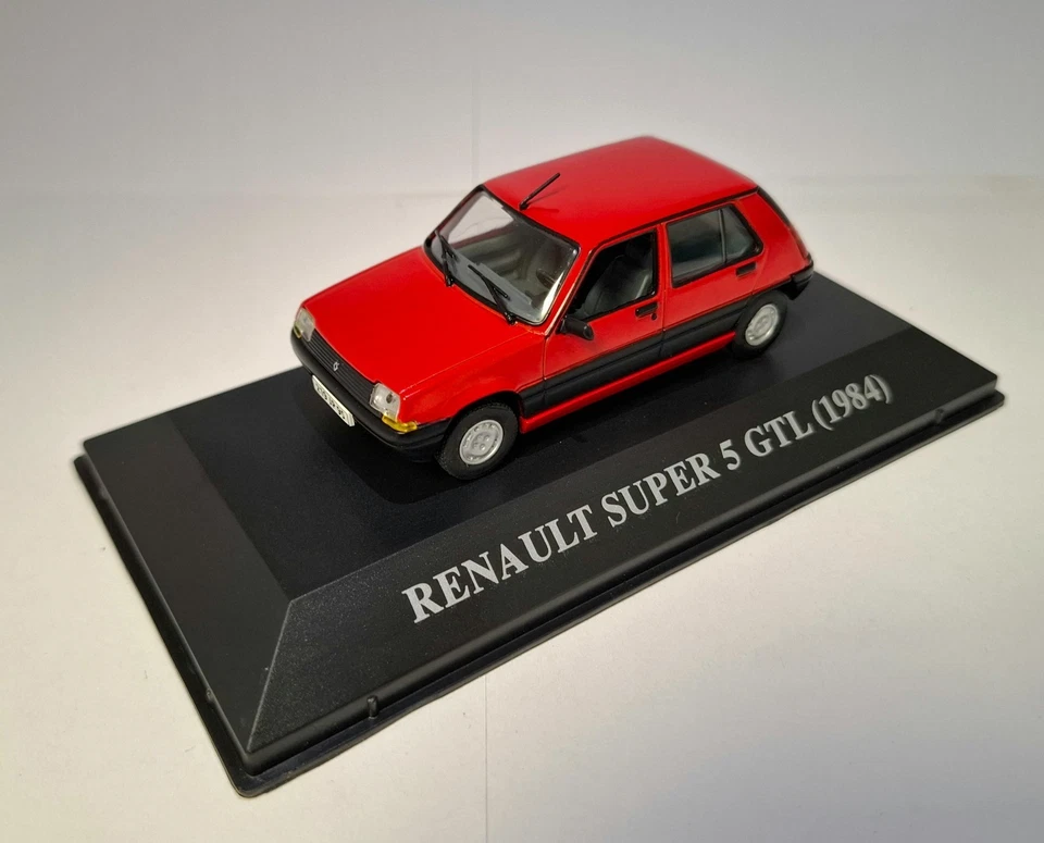 Renault Super 5 GTL 1984 1/43 IXO Scatola Vetrina nuova - Immagine 2 di 4