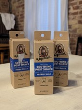 Dr Squatch Men  s Natural Soothing Post Shave 2.5 Oz Lot Of 3 Fresh Falls