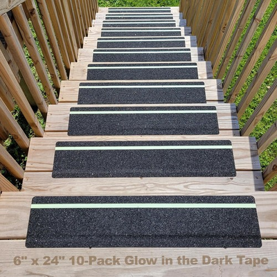 #ad Non Slip Grip Tape with Glow in Dark Stripe High Friction Deck Strips Anti Skid $29.05