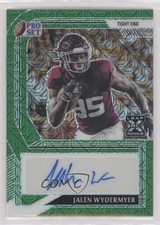 2022 Leaf Pro Set Metal Green Mojo 4/4 Jalen Wydermyer #PA-JW3 Auto 0bz