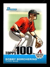 BOBBY BORCHERING ⚾ 2010 Bowman Topps 100 #TP26 Arizona Diamondbacks