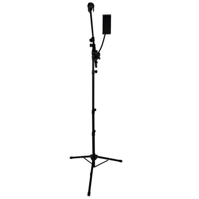 Guitto GMS-04 Microphone Stand with Tablet Phone Holder Tripod Boom Floor Stand