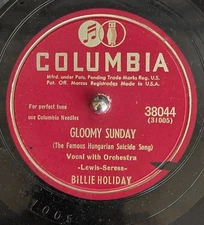 Billie Holiday - Gloomy Sunday / Night And Day - Columbia 38044