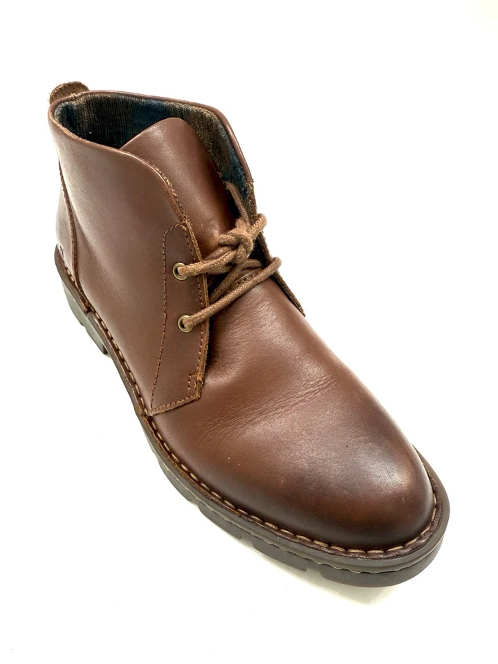 Born Boots Booties Chukka 女式 7 码棕色休闲连衣裙系带($) — 第 3/4 张图片