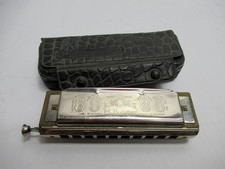 Hohner Chromatic Harmonica The Chromonica 260 w/Case Made in Germany Key C