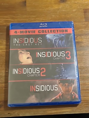New Insidious 4 Pack: Chapter 1 2 3 / The Last Key (Multi-Feature) (Blu-ray) NEW