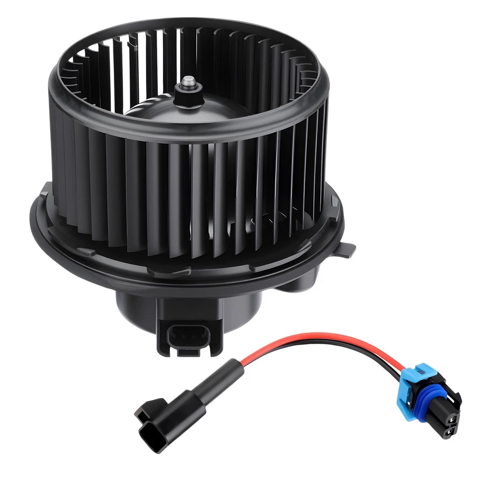 HAVC Heater Blower Motor w/Fan for Chevy Silverado 1500/2500/3500 GMC Sierra Foto 2 de 4