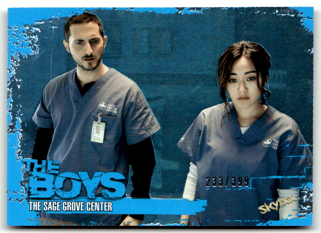 Skybox The Boys 2025: Temporada 1 y 2 #174 The Sage Grove Center Compound V 233/399