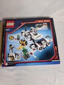 LEGO Space Police: Gold Heist (5971) Set Incomplete W/Box & Minifigure