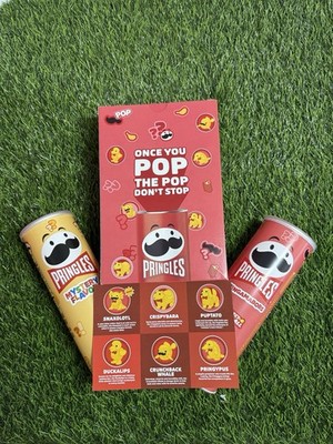 Pringles Once You Pop Mystery Box Mystery Flavor & Pringamabobs Limited Edition