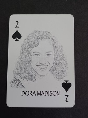Dora Madison Chicago Fire P.D. Med Justice Playing Card - TV Show