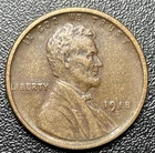 1918-S San Francisco Mint Copper Lincoln Wheat Cent ** Extra Fine #353
