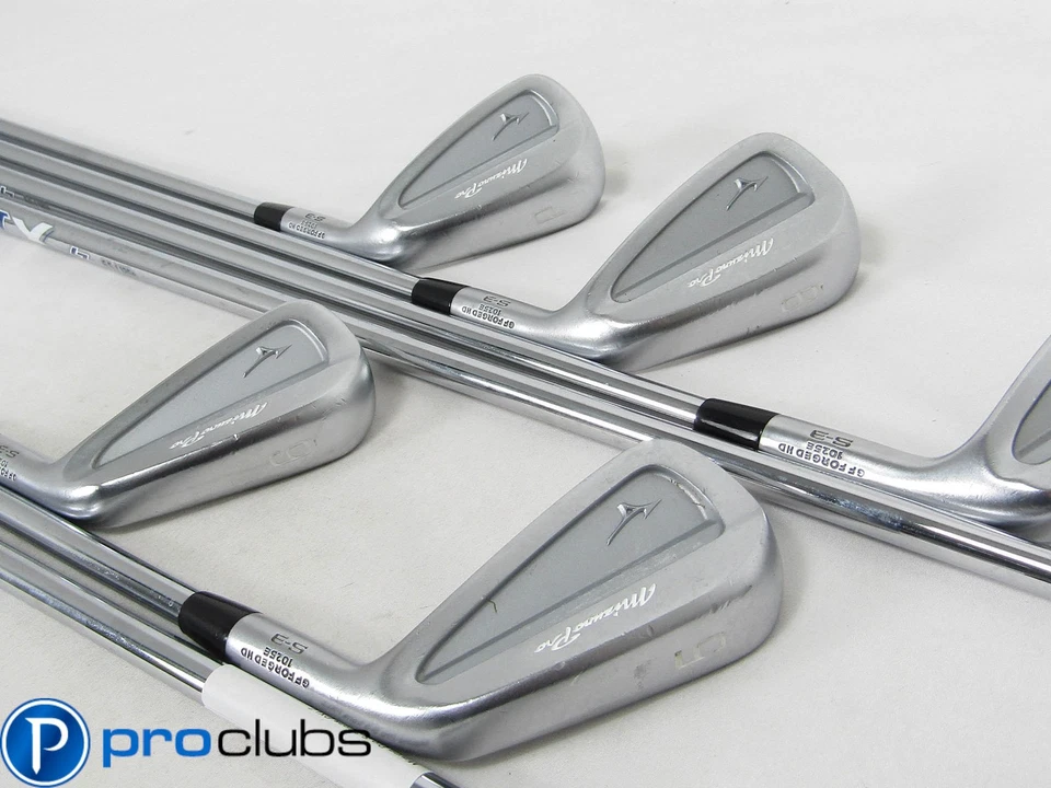 MIZUNO PRO S-3 FORGED IRONS 4-PW STEEL PROJECT X LZ 6.5 X-FLEX (+1/2") #457548 - Image 3 of 4