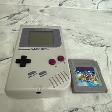 Original Nintendo Game Boy DMG-01 Fully Cleaned & Serviced – plus super Mario