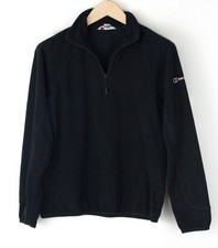 BERGHAUS Women Zip Fleece Jumper Sweater Size L 14 1