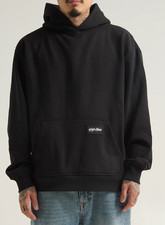 Shaka Wear Essential Super Heavyweight Pullover Hoodie Black