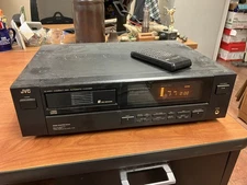 JVC XL-M401BK Compact 6 Disc Player Automatic CD Changer With Remote