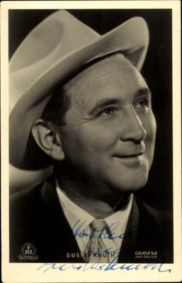 Ak Schauspieler Gustav Knuth mit Hut, Portrait, FBZ Verlag - 11202985