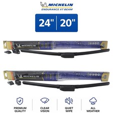 Michelin Endurance Xt Beam 2420 Wiper Blade Set 2-pc For Buick Envision 21-26 Michelin Endurance Xt Beam 2420 Wiper Blade Set 2-pc For Buick Envision 21-26
