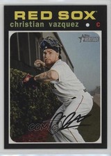2020 Topps Heritage Short Print Christian Vazquez #471 0c4