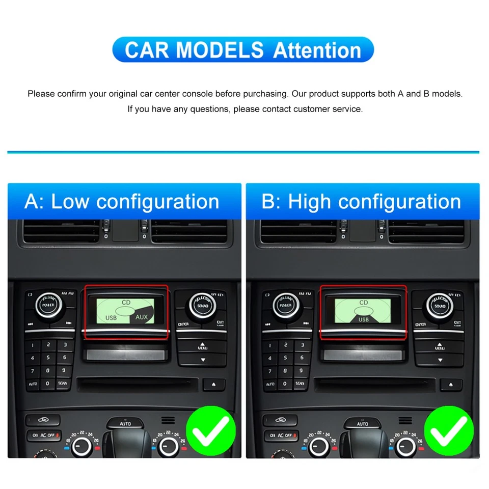DAB+ Für Volvo XC90 2002-2014 Carplay Android 15 Autoradio Navi 4G+64GB + Kamera - Bild 3 von 4