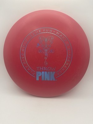 Innova Red Throw Pink Jk Aviar 170g With White Mini Best Disc Golf Putter