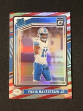 2024 Panini Donruss Optic - Rated Rookie Ennis Rakestraw Jr. #232 Freedom Prizm