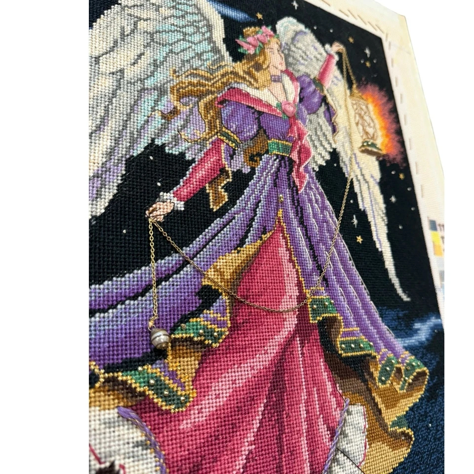 Dimensions Gold Angelic Beacon 3D 1996 Completed Mounted Celestial Unframed 2449 - Image 4 of 4