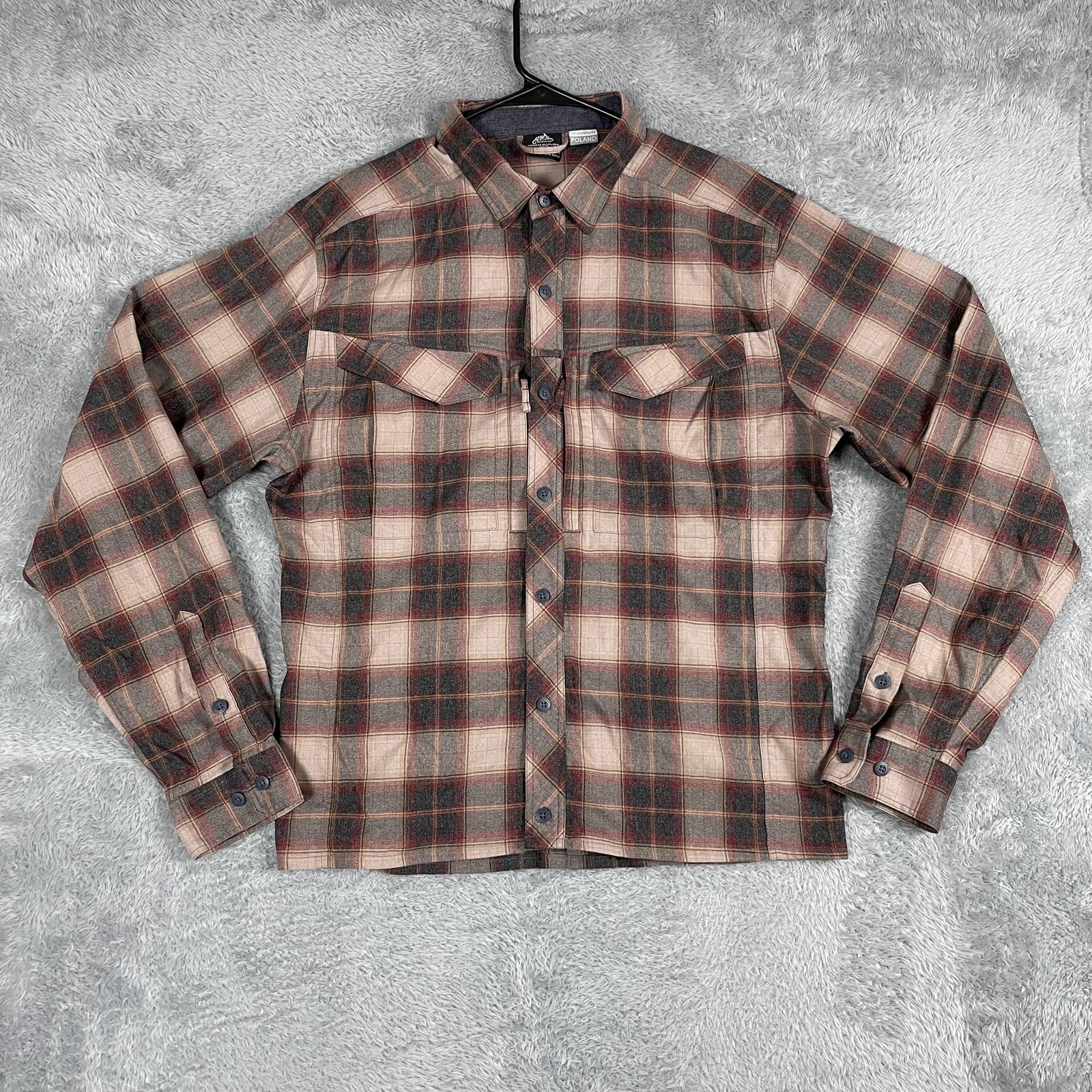 Helikon-Tex Defender MK2 Pilgrim Shirt Mens XL* Plaid Long Sleeve Camp Outdoor