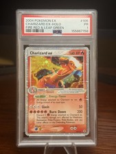 PSA 1 2004 Pokemon TCG FireRed & LeafGreen Charizard ex 105/112 Holo Eng on eBay