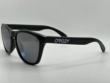 Oakley Frogskins Polished Black / Black Iridium Polarized A OO9245-02