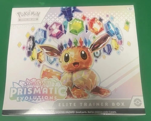 Pokemon TCG Prismatic Evolutions Elite Trainer Box ETB - New Factory Sealed