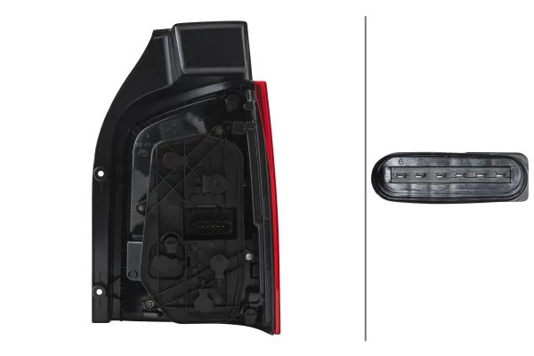 Feu arrière Hella pour réparer la signalisation droite des fourgons VW T5 T6