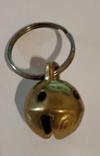 Sleigh Bell Keyring Charm Accessory