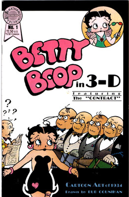 BETTY BOOP IN 3-D #1 1986 Copper Age comic book 6.5 FINE+