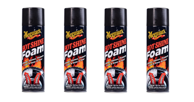 #ad Meguiar#x27;s Hot Shine Tire Foam High Goss Tire Shine that Cleans and Shines 4PK $15.08