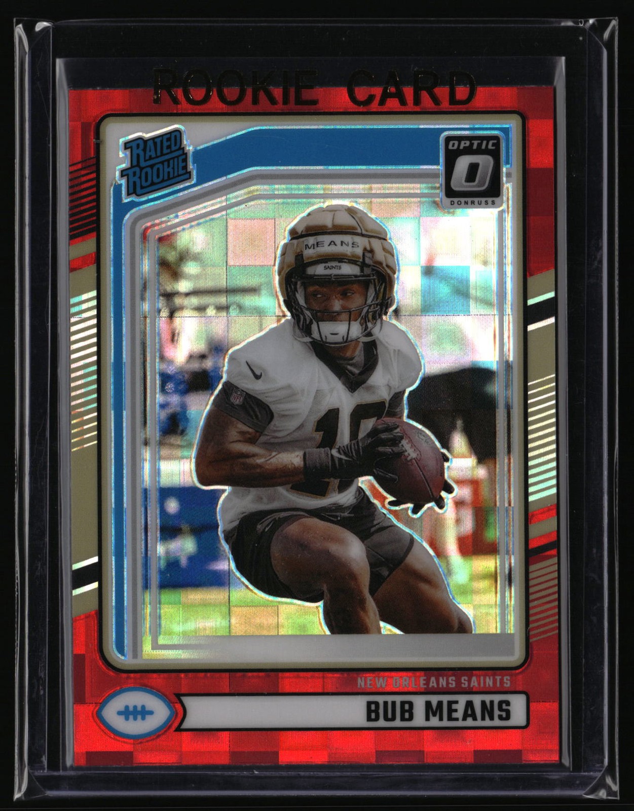 Bub Means Panini Donruss #362 Optic Preview-Red Pandora