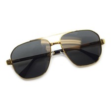 PASTL Atlas Navigator Sunglasses Square Pilot Metal UV400 Spring Hinge