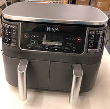 Ninja DZ201 Foodi 8 Quart DualZone Air Fryer 2-Basket Gray