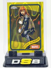 2025 Topps Chrome Marvel Hope Summers Yellow Lava Refractor #73