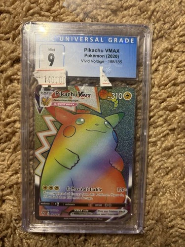 2020 Vivid Voltage Pikachu VMAX 188/185 CGC 9