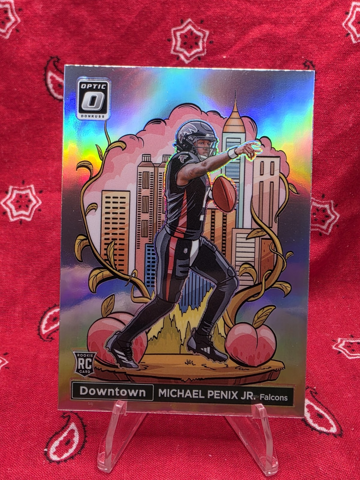 2024 Optic Football Michael Penix Jr. Downtown Atlanta Falcons SSP
