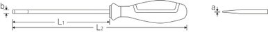 Stahlwille 46283155, 4628 DRALL+ Screwdriver - 5.5mm