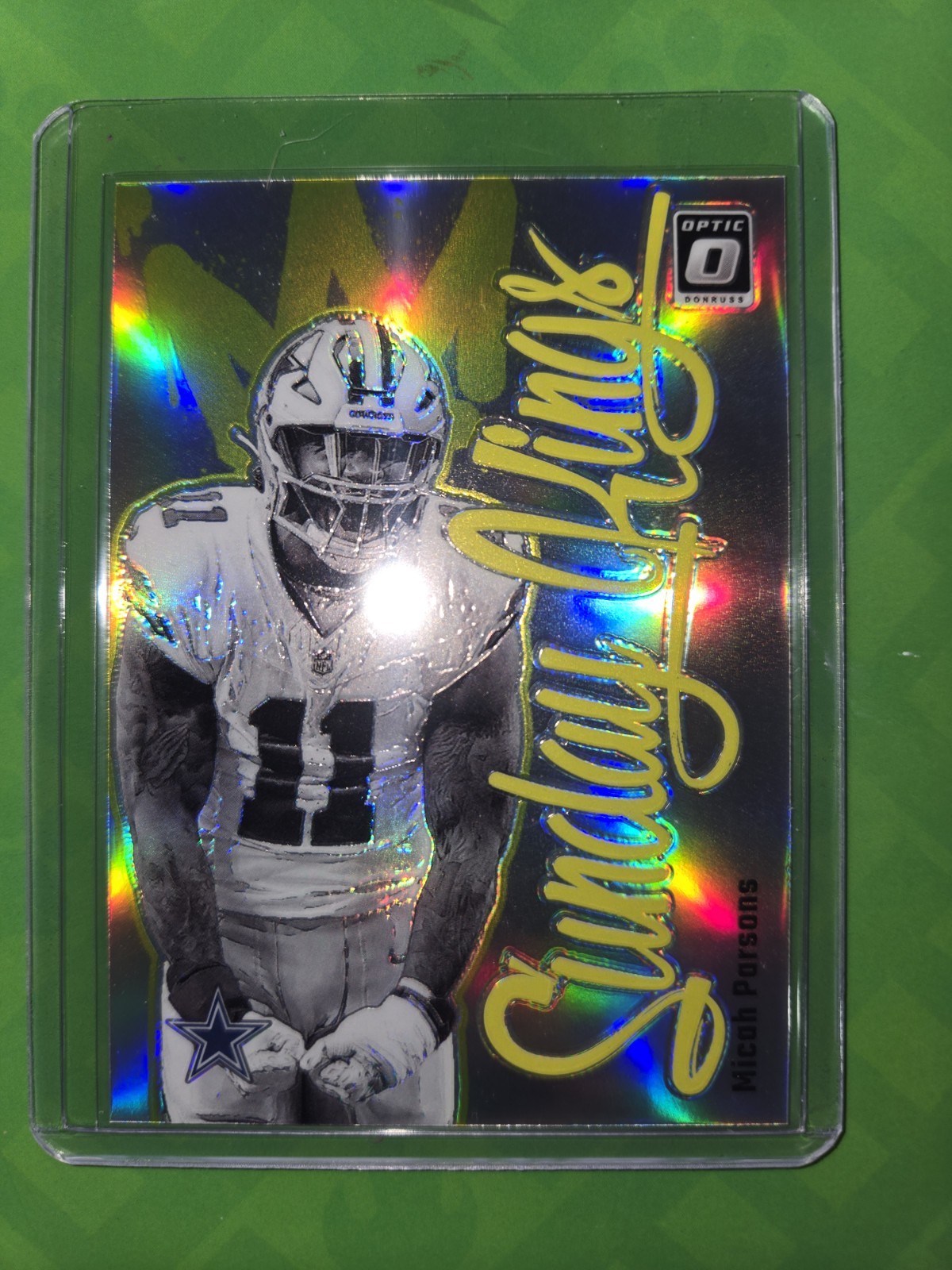 2024 Panini Donruss Optic Sunday Kings Micah Parsons #25