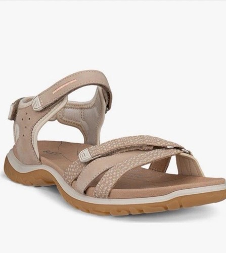 ECCO Offroad Roam Sandal Beige Women's Sz 42 US Sz 11/11.5