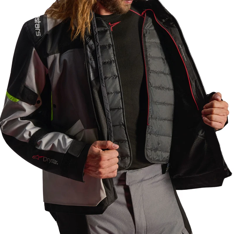 Alpinestars Andes V4 Drystar Grey Black Yellow, photo 5 of 5