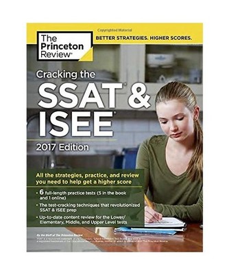 Cracking the SSAT and ISEE, Princeton Review