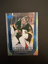 25-26 UD Series 1 Hockey Blue Parallel Encore E-27 Filip Gustavsson
