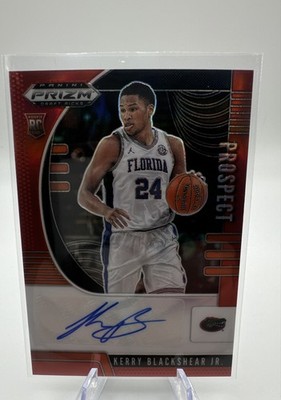 2020-21 Prizm Draft Picks - Prospect Auto Kerry Blackshear Jr Red Prizm /199