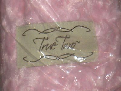 TRUE TWO  CHOTO BABY PLUSH CURLY PINK BABY BLANKET NEW IN PLASTIC RETAIL 59.99